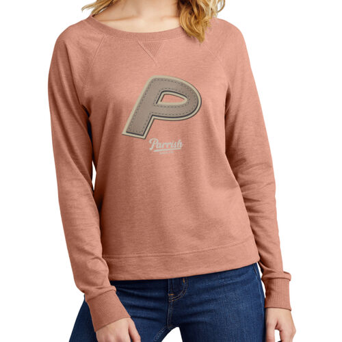 Limited Edition Parrish J30 Crewneck Sweatshirt (Rose Heather) Thumbnail